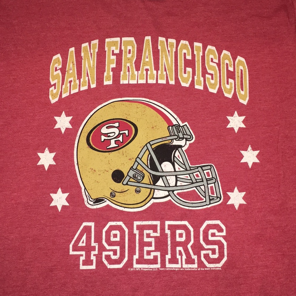San Francesco 49ers Short Sleeve T shirt XXL
